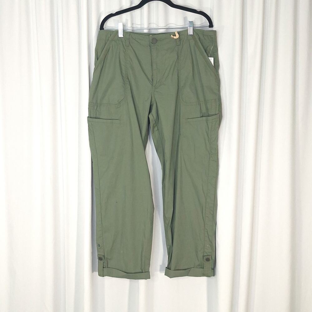 Democracy size 16 Women's Utility Pants Stretch Pockets Gorpcore Outdoors Hiking
